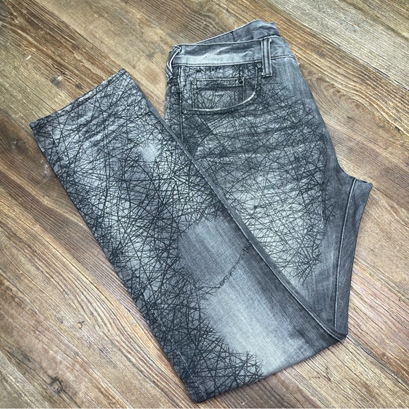 PRPS " Demon" Slim Fit Straight Gray Jeans Size 34 - Picture 10 of 11